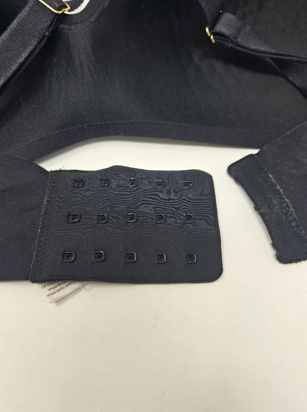 KNIX WINGWOMAN BLACK BRA NO WIRE WOMEN SIZE 3 36 B/C COMFORT SUPPORT EVERYDAY